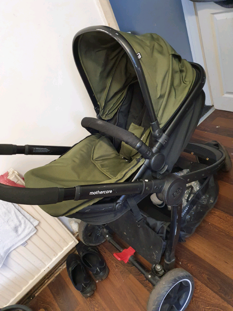 mothercare green pram